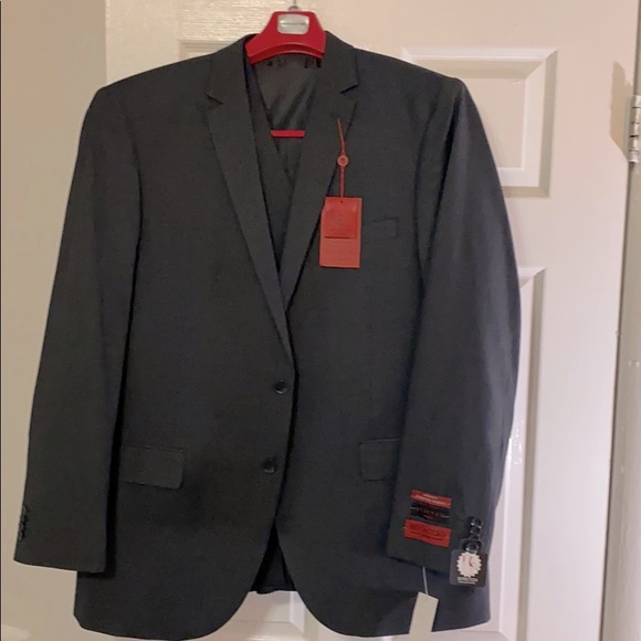 Brand New Men’s Charcoal Grey 3pc Suit - Picture 1 of 6